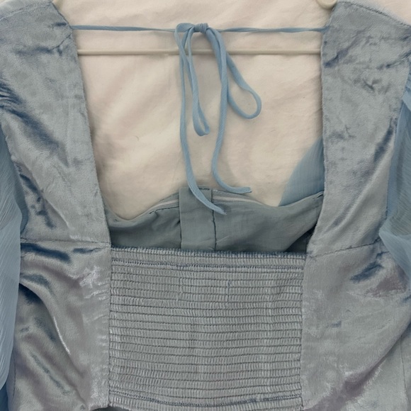 urban outfitters peggy velvet corset top - Picture 4 of 5